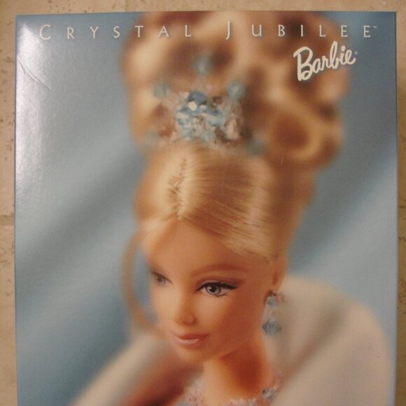 RARE Collector NRFB Mattel CRYSTAL JUBILEE 40th ANNIVERSARY Barbie DOLL 21923 - Picture 1 of 9